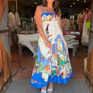 Alemais Nadia Sundress in Multi